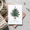Faltkarte "Weihnachtsbaum Fröhliche Weihnachten"