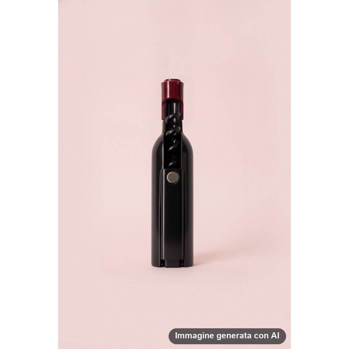 Sacacorchos para botella de vino - Forma de botella novedosa