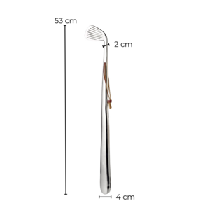 Shoehorn Golf L 51 cm, nickel-plated, highly polished