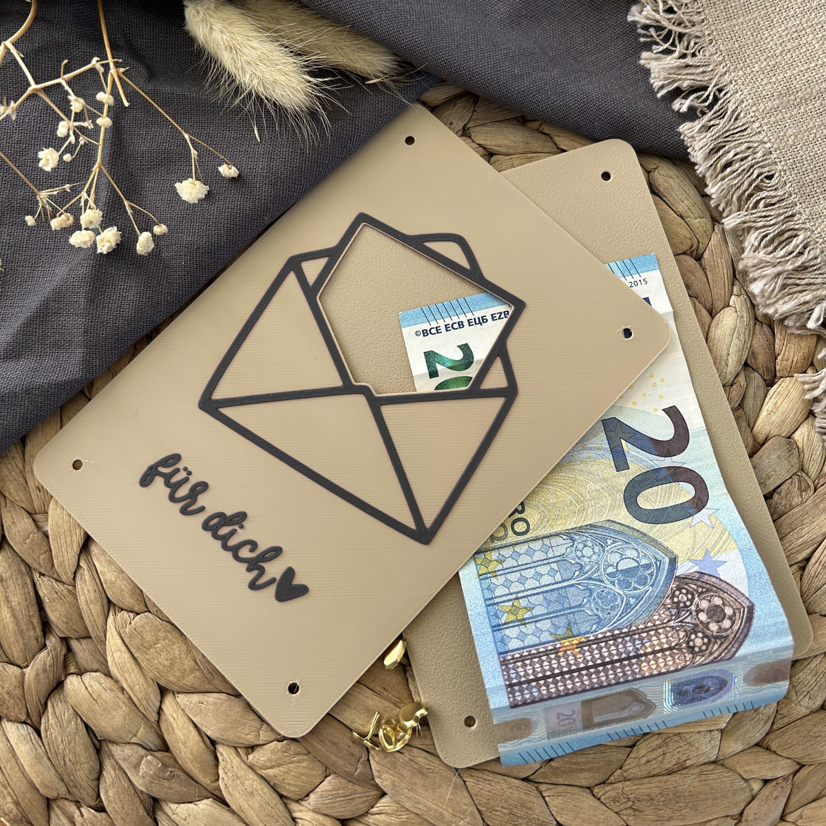 Money gift card - creative packaging for money gifts - financial injection, thank you & gift idea thank you envelope