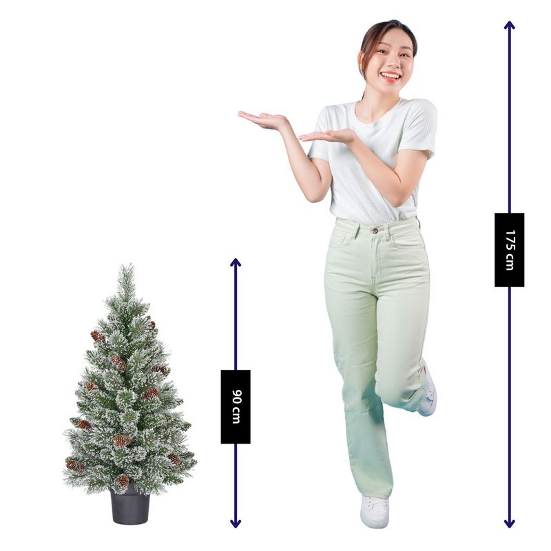Sapin de Noël artificiel Vandans Vert