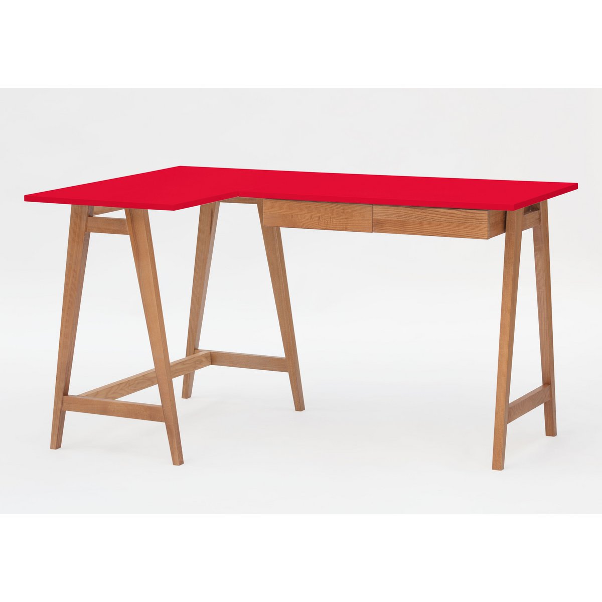 LUKA L-Shaped Desk Left/Right Handed 135x85cm