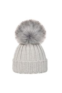 Czapka OLLO BABY – 100% wełny merino - jasnoszary