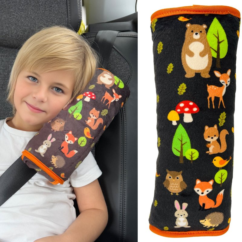 Cuscino per dormire per auto animali della foresta