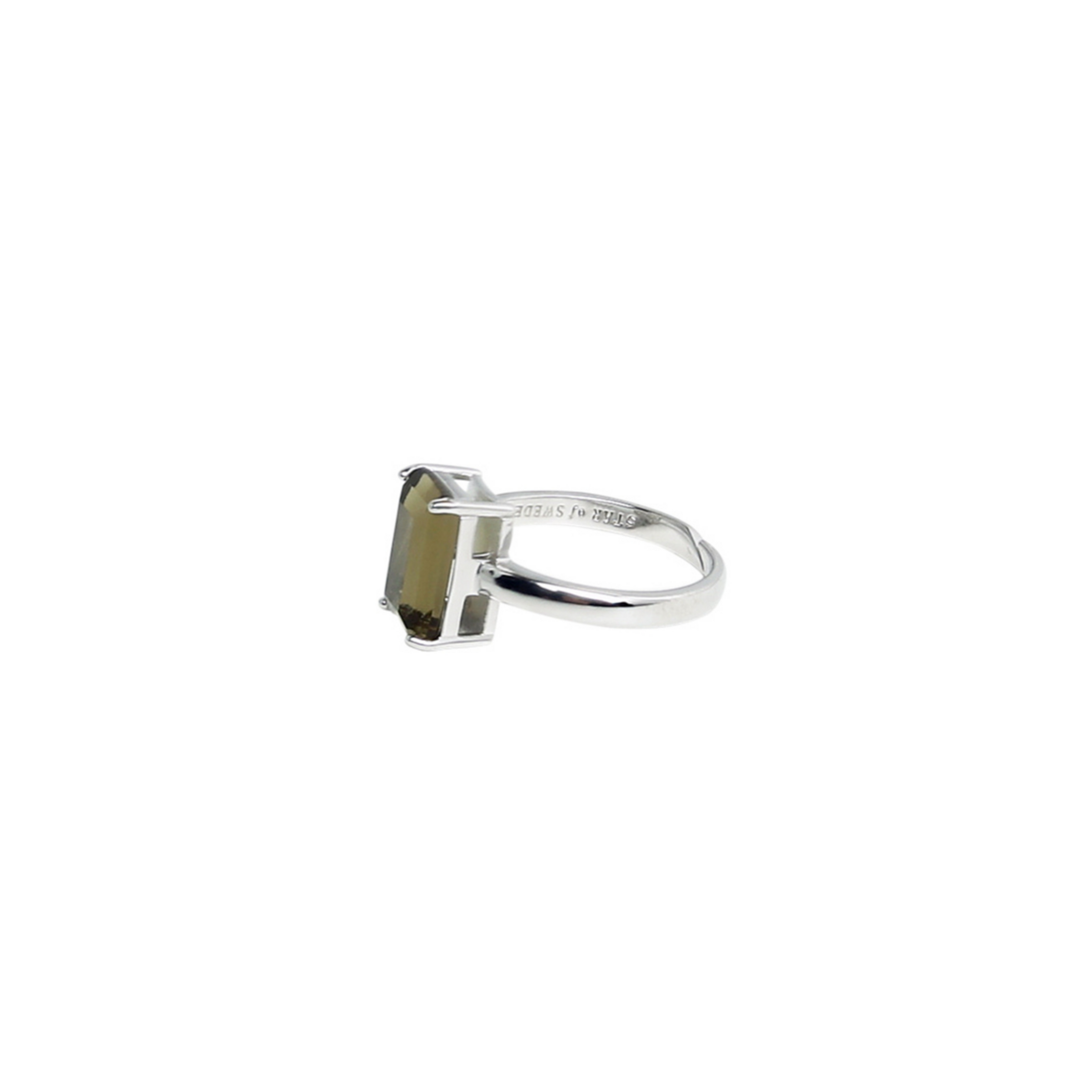 Say Yes! Ring | Adjustable | Chocolate silver