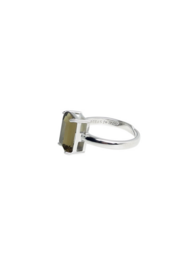 Say Yes! Ring | Adjustable | Chocolate silver