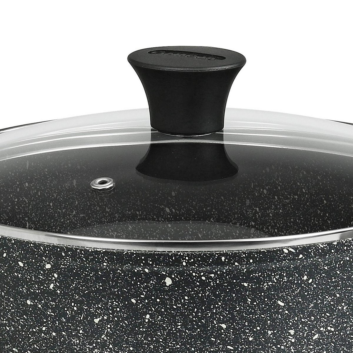 Flonal Pietra Lavica Casserole 2 h. + couvercle en verre