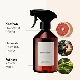 Ginger & Rosemary room spray 500ml – ginger, rosemary
