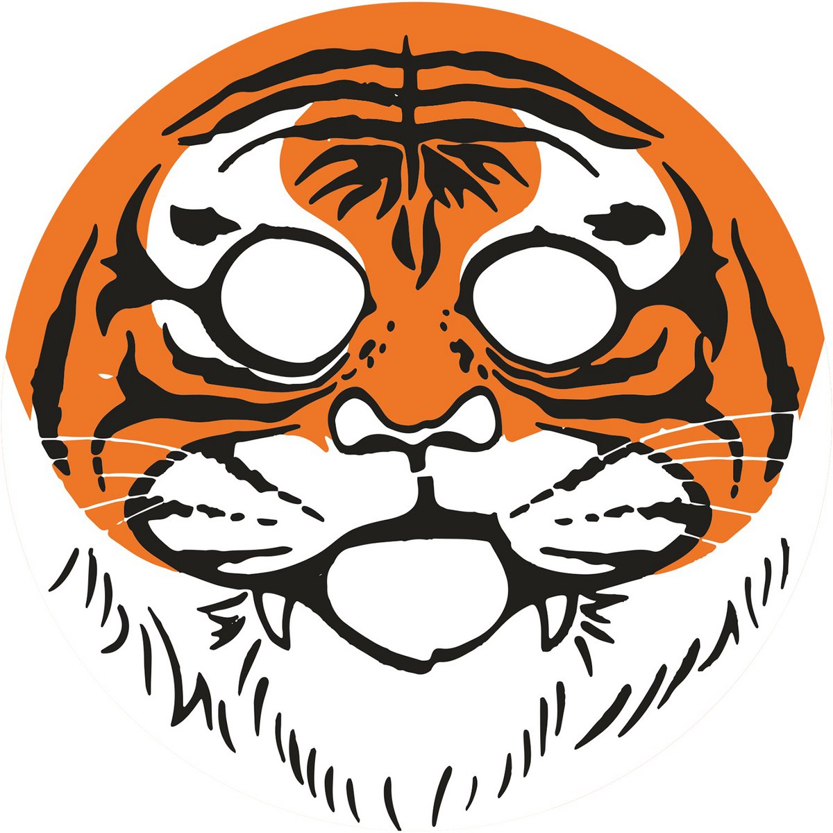 Face hydrating mask - Tiger