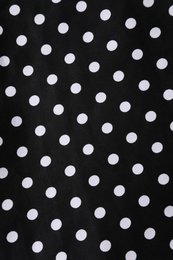 Stock UE May V-Neck 50-tych sukienki w stylu Black Polka Dot