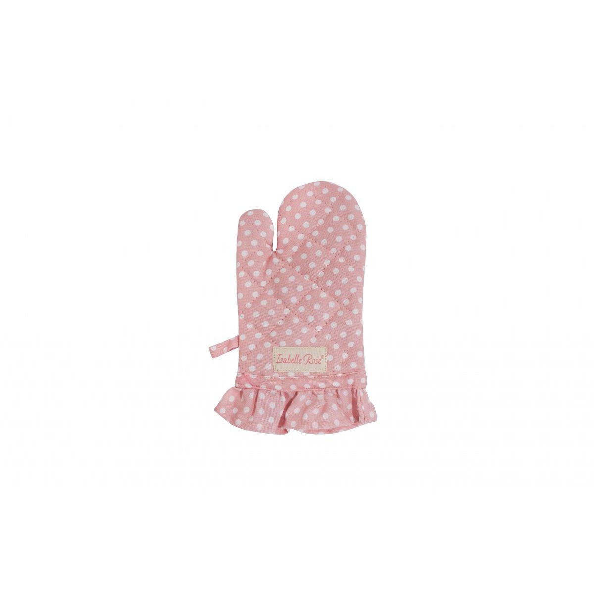 Guanto per bambini Pois rosa 12x25 cm Isabelle Rose