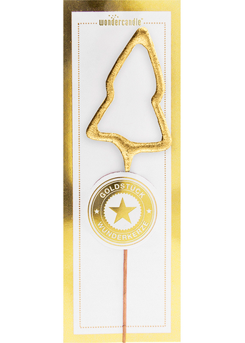 Baum mini gold Goldstück Wondercandle® Mini