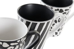 BECHER GRES 11,7X11,7X10 360ML, SALVAJE 3 SURT. PC194176
