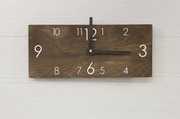 Orologio da parete, orologio da parete in legno