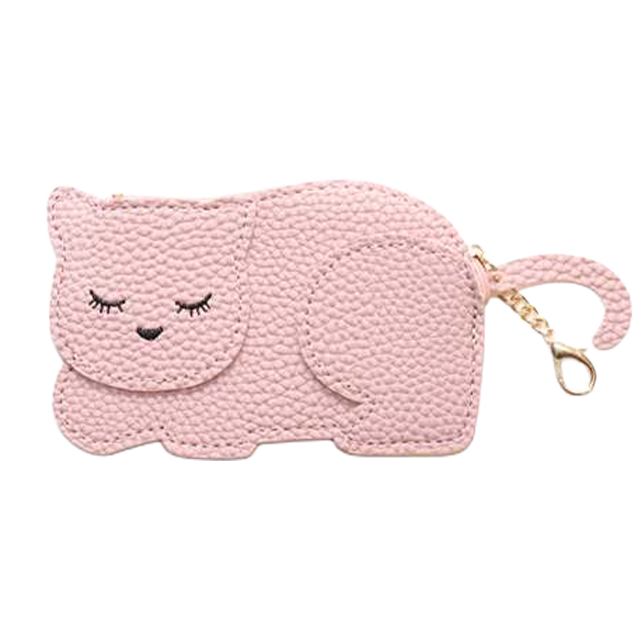 Portamonete Cat Katie - L'elegante gattino Rosa