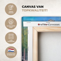 Canvas Painting - Wall Decoration Amsterdam - Oil - Grease - Painting - Art - Wall Decoration Living Room - Bedroom Decoration - Room Accessories - Canvas Paintings