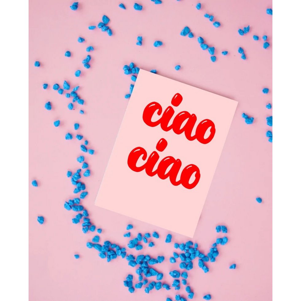 Ciao Ciao Postkarte