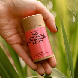 SPF 30 Krem nawilżający twarzy - z przeciwutleniaczem olej malinowy - głębokie nawodnienie i ochrona