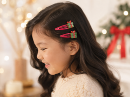 Haarspangen mit Weihnachtsmotiv – Weihnachtsgeschenke
