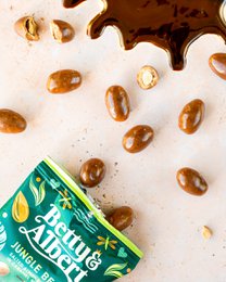 Jungle beads 45g - chocolate covered almonds