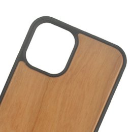 iPhone 11 Hoesje van TPU en Kersenhout