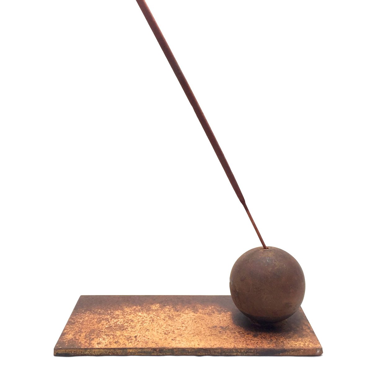 Porte-encens industriel "Rusty Universe °3"