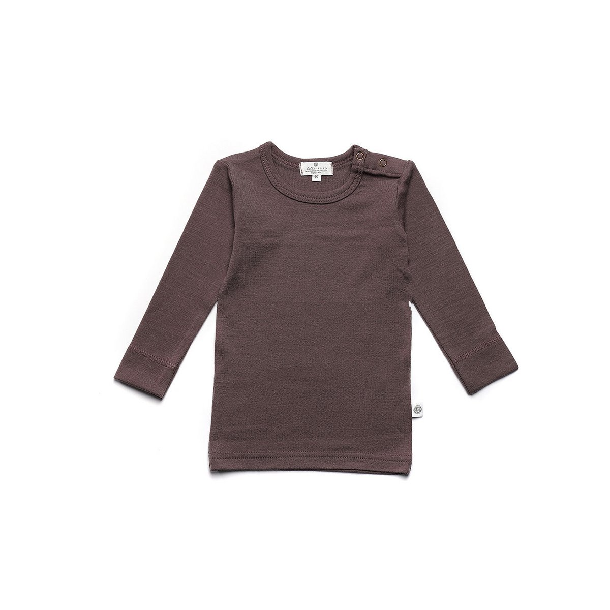 Jersey de lana para bebé niño - Lana merino - Peppercorn