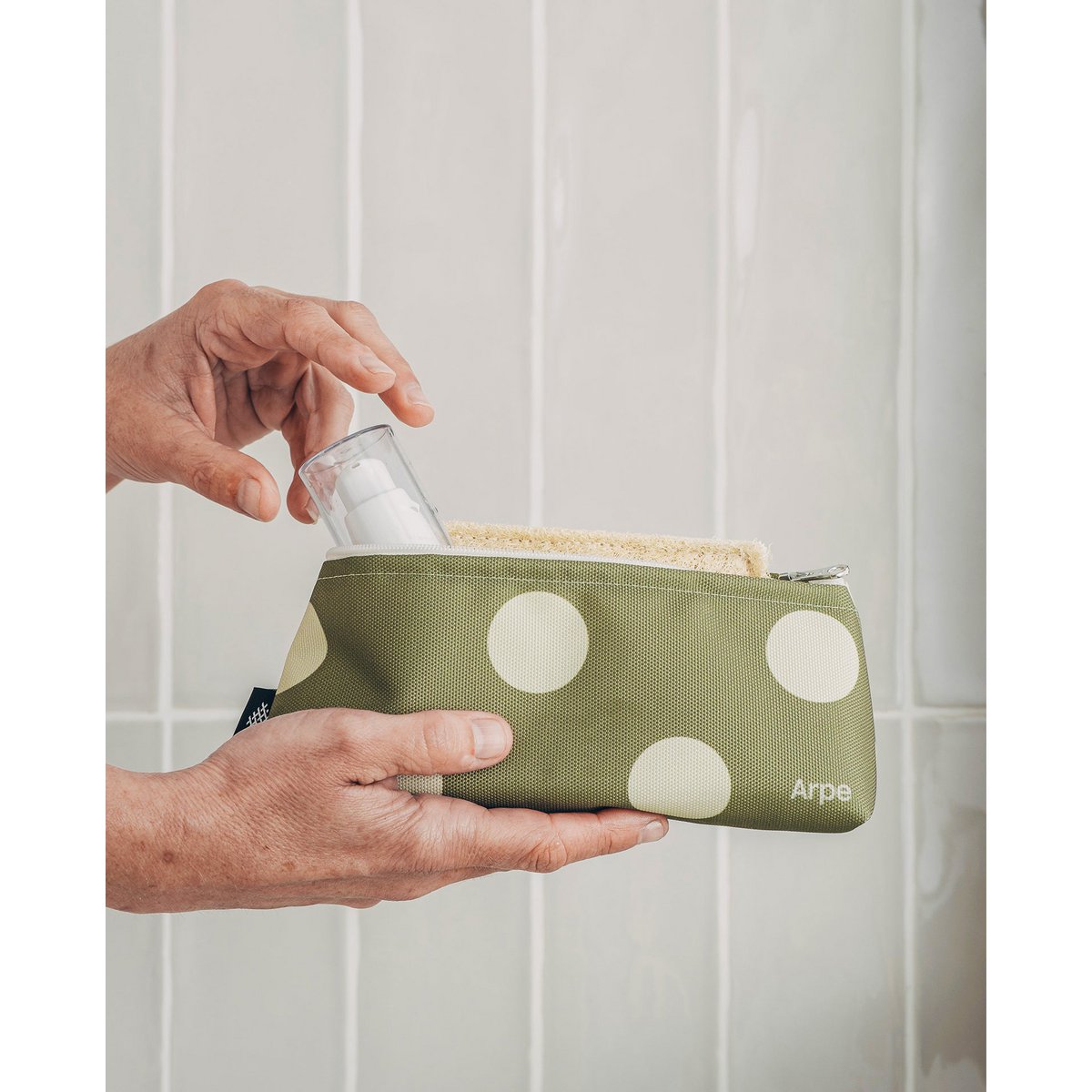 Water-Resistant XS Pouch Olive Green