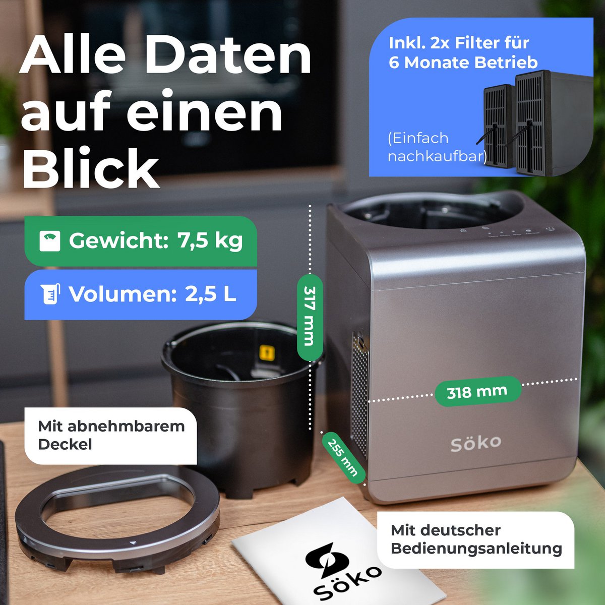 Composteur électrique