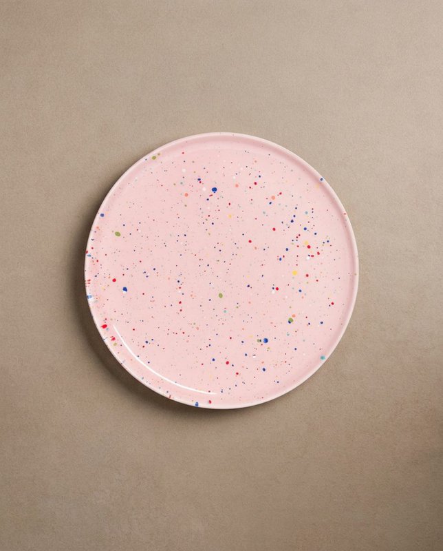 New Party Dinner Plate 27cm - Mix 6 Pieces