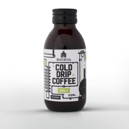 Cold drip coffee from Colombia Huila, a more flavorful alternative to cold brew coffee. 125ml x 24 bottles.