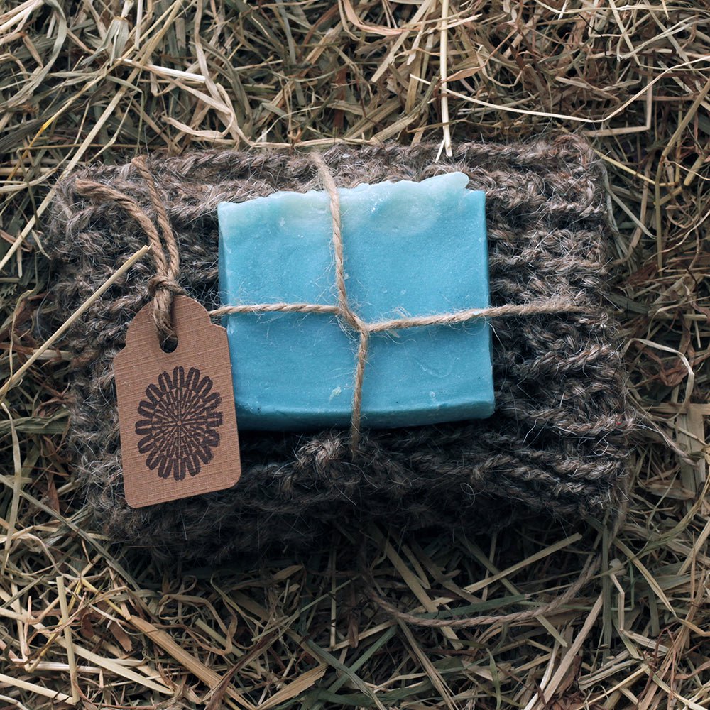 Goat Hair Bath Glove & Ocean Soap