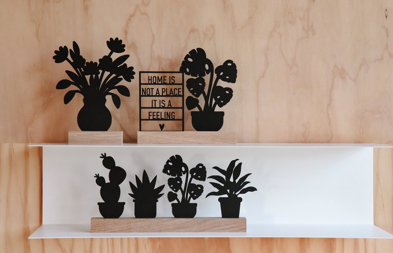 Wooden Flower Pot 1