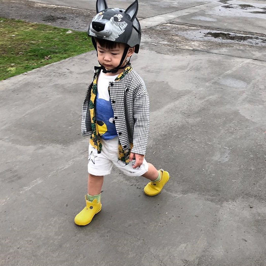 Bottes de Pluie Enfant KERRAN Moutarde