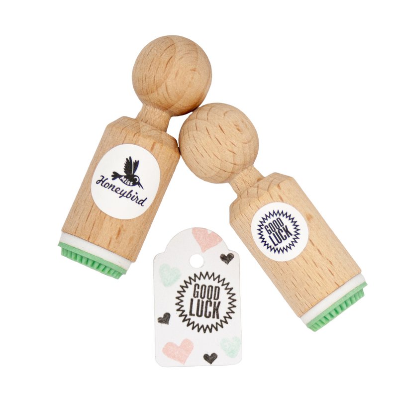 Ministempel - "VIEL GLÜCK"