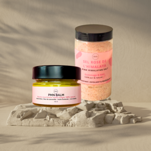 Duo Skin Care - PMN Balm (100 ml) und Sel Rose de l'himalaya (400 ml)
