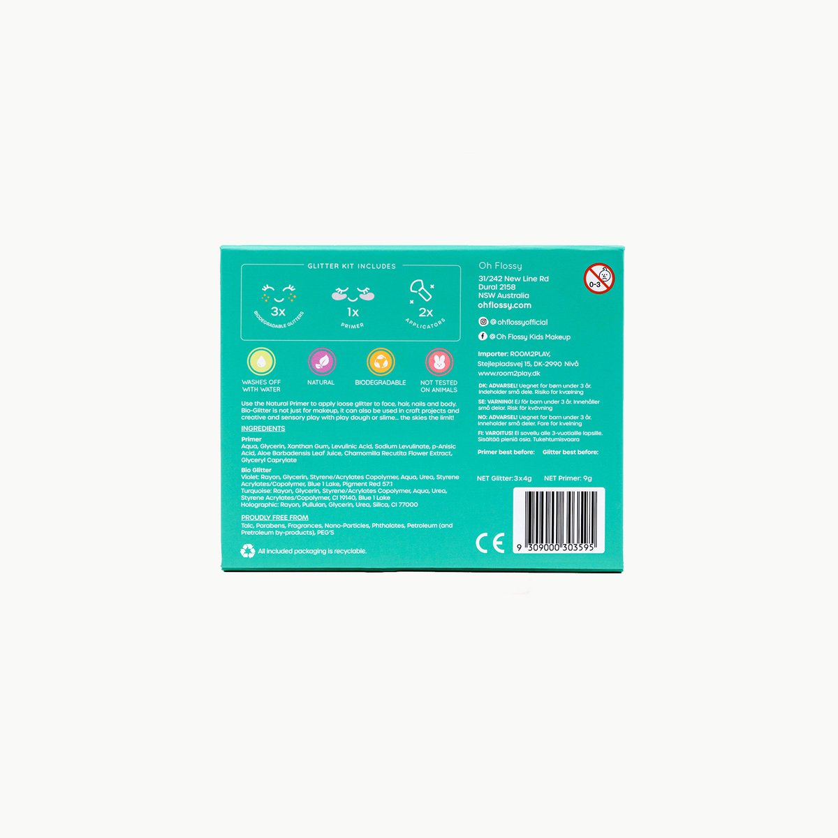 Oh Flossy Sets - Glitter Set Under The Sea