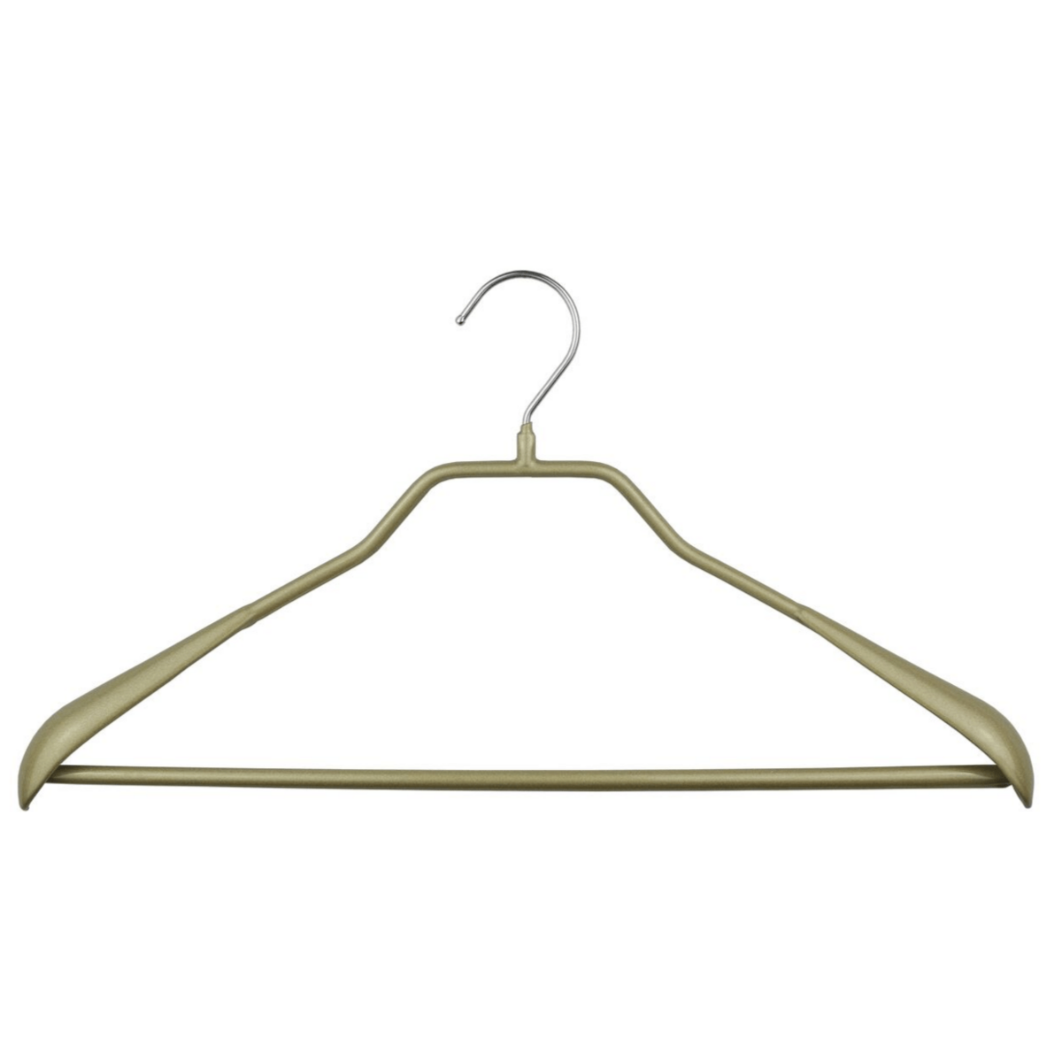 Wieszak na ubrania Bodyform LS, brokatowy złoty, 42 cm