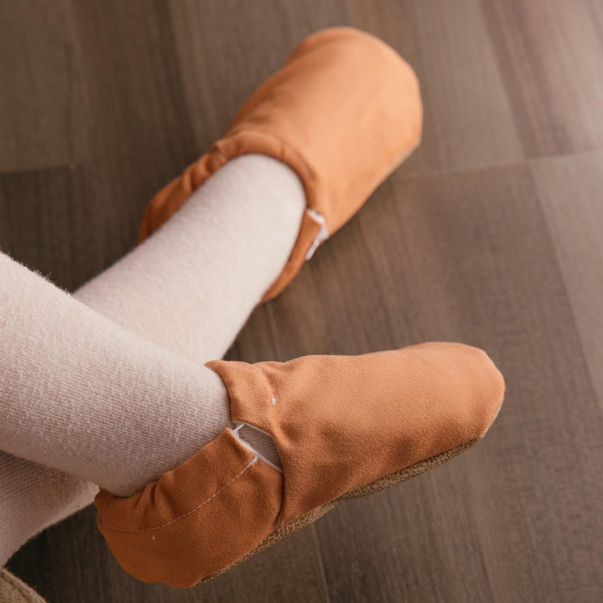 Babyschoenen - karamel