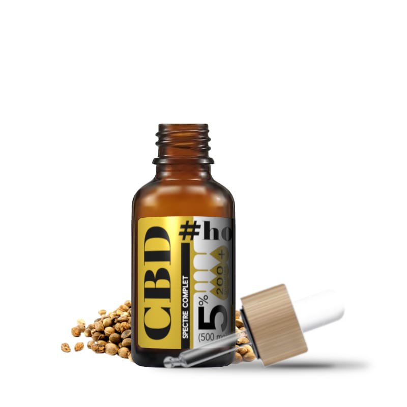Złoty 5% olej CBD
