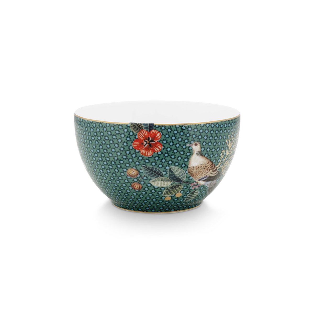 PIP - Winter Wonderland Schale - Nachtigall - Grün 9,5cm