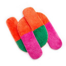 ORANGE “U” BATH MAT HF