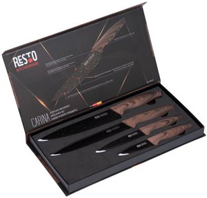 RESTO 95501 Carina Luxus-Messerset – 4-teilig – in Geschenkverpackung