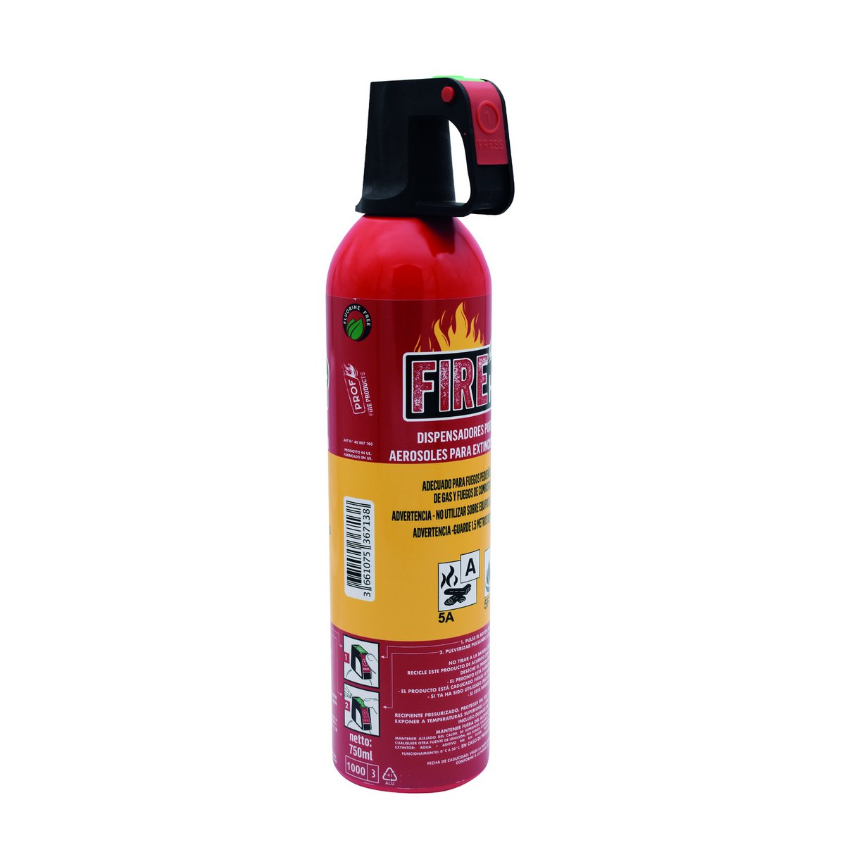 PROF – Feuerlöschspray Halt It – 750 ml