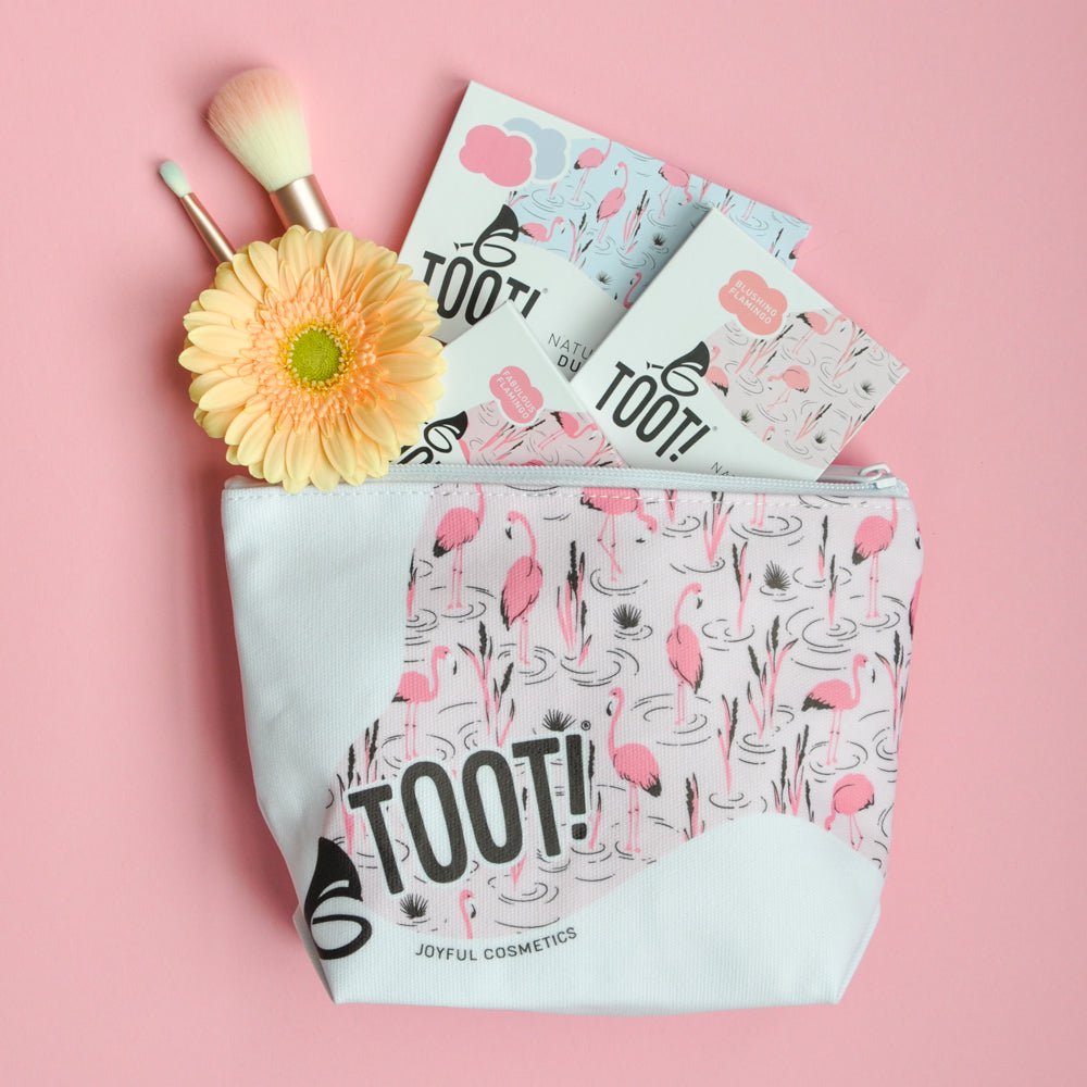 Make-up Tasje - Flamingo
