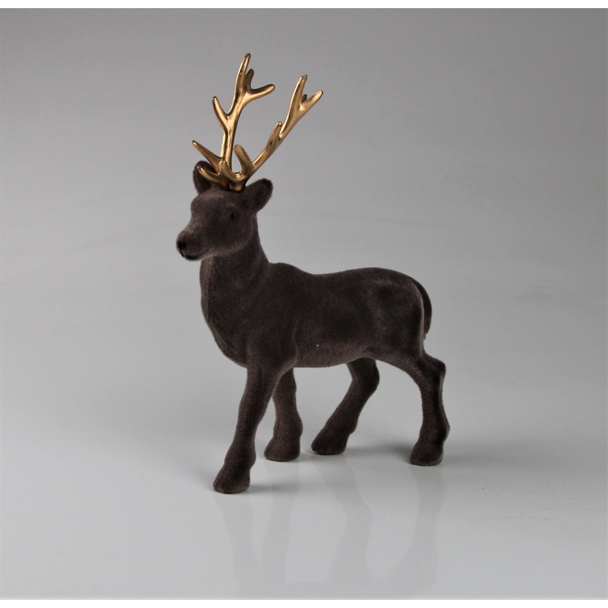 Hirsch bruin Flock 20cm VE:12