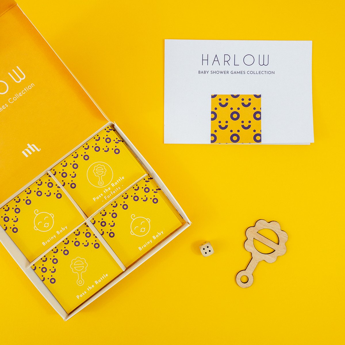 Harlow 4-in-1 Baby Shower Games