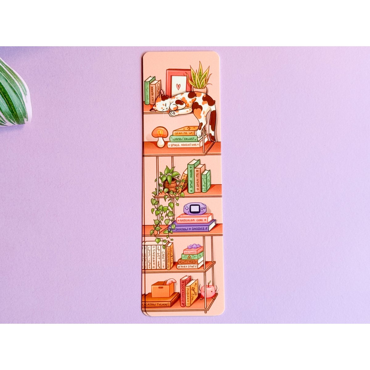 Bookish Bookmark | Soft Touch Laminated boekenlegger