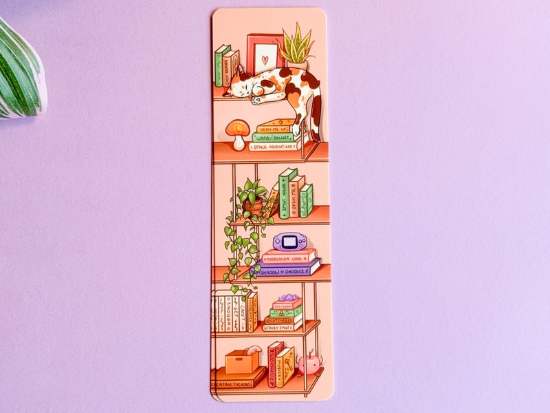 Bookish Bookmark | Soft Touch Laminated boekenlegger