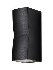 ASK WANDLEUCHTE SCHWARZ UP/DOWNLIGHT